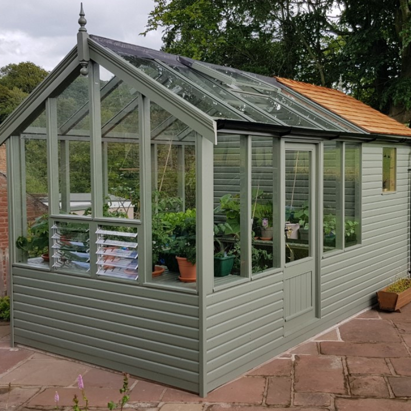 Barracuda shed greenhouse