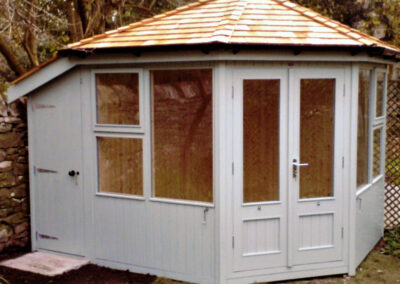 Bermuda summerhouse with shed attached